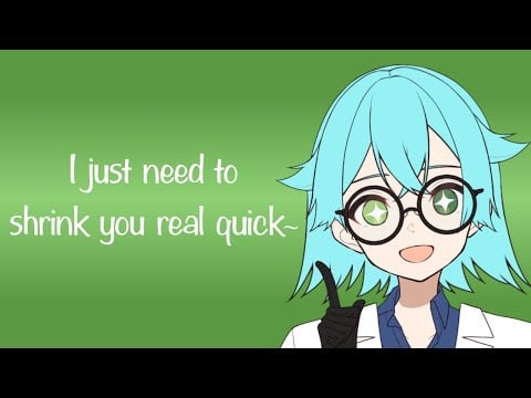 Mad Scientist Roommate Shrinks You (ASMR Roleplay) [F4A]
