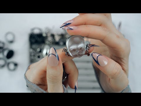Organize my Rings with me *ASMR
