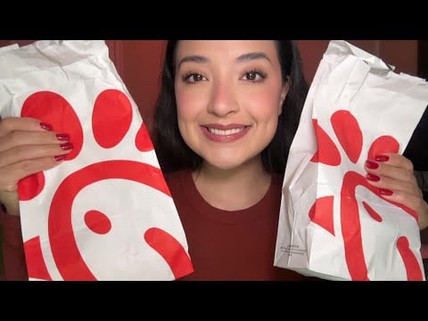 ASMR | Chick-fil-A breakfast ♥️