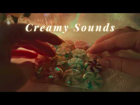 ASMR Creamy Texture Triggers 🧁 Silky & Satisfying Sounds🪽(No Talking, No Mouth Sounds)