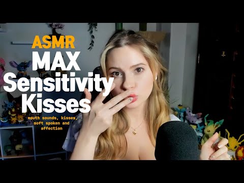 Max Sensitivity Kisses ASMR- Softly Spoken, taking care of you :) #asmrsounds #mouthsounds