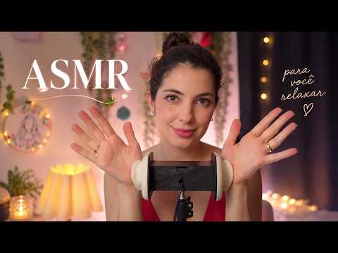 ASMR BINAURAL PASSANDO PELA SUA CABEÇA