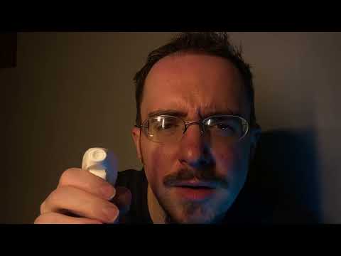 asmr - spraying water on your face