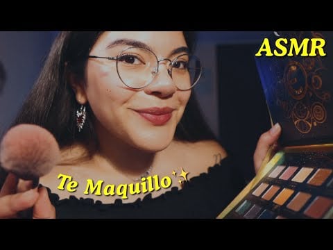 ASMR Roleplay de Maquillaje Express ✨🌸 Atención personal, toco tu carita 🎧 Binaural