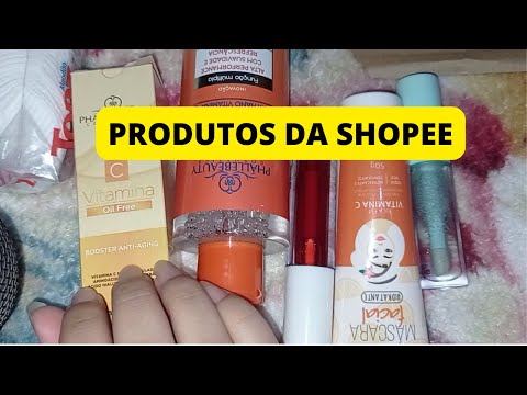 ASMR UNBOXING: PRODUTOS DA SHOPEE P/2