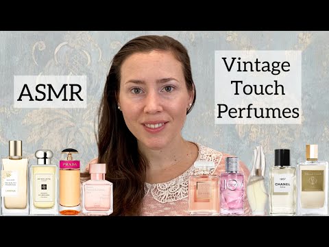 ASMR - Perfumes with a Vintage Touch Collection  - Glass Tapping & Soft Spoken