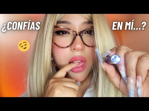 ASMR Tú psicóloga del psiquiátrico te calma… pero algo no anda bien 💋 roleplay