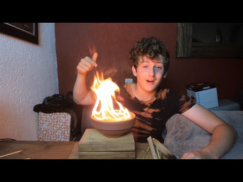 ASMR BURNING MY HOUSE👍(bad idea)| LOVELY ASMR S