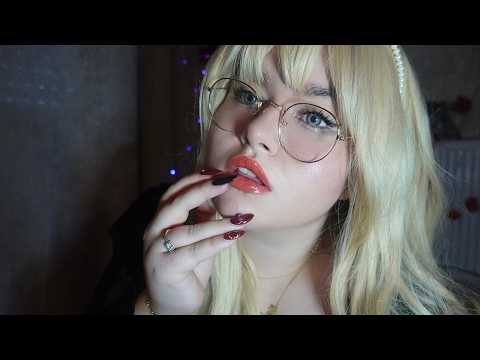 ASMR Deep Ear Whispers, Spit Painting, Hypnotic Hand Movements to help you Sleep 🌿