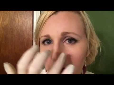 ASMR Medical Face Exam | Gloves, Light, Personal Attention