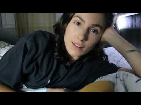 ASMR - Friend helps you fall asleep at a sleepover