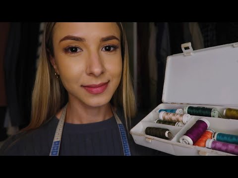ASMR ROLEPLAY: Costureira te causa soninho enquanto tira suas medidas 🪡