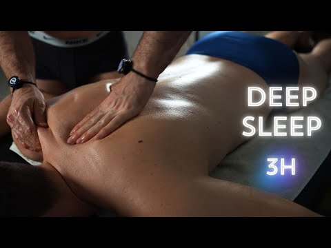 Slow ASMR Back & Neck Massage To Make You Sleep Deeply