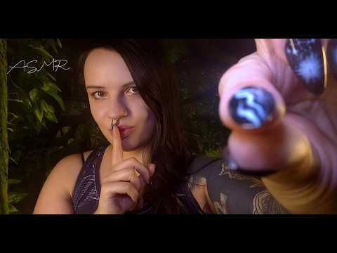 ASMR | Ich ENTFERNE deinen STRESS | Lichtcheck, Plucking & Gesichtsmassage | Deutsch