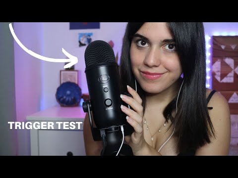 ASMR ITA |  BLUE YETI TRIGGER TEST: PROVIAMO IL NUOVO MICR0FONO