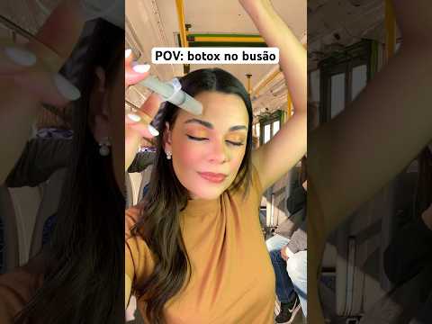 POV: botox no busão #asmr #humor #comedia #shorts