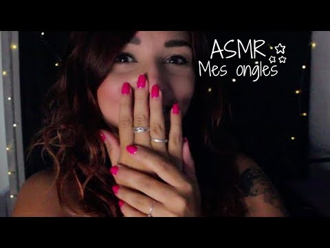 ASMR FRANCAIS : MA ROUTINE ONGLES 🎀