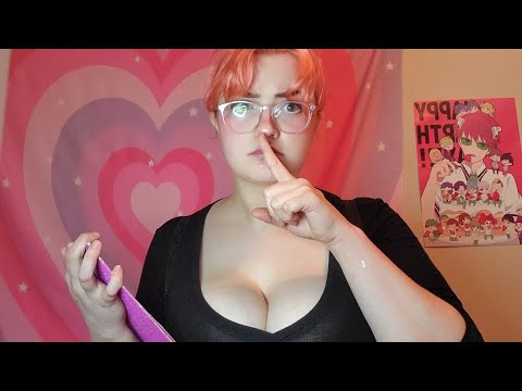 ASMR DETENTION: Strict Teacher Shushes You