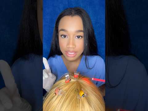 ASMR Checking You For lice 🪲 #asmr #tingles #youtubeshorts #shorts #shortvideo #asmr #asmrsounds