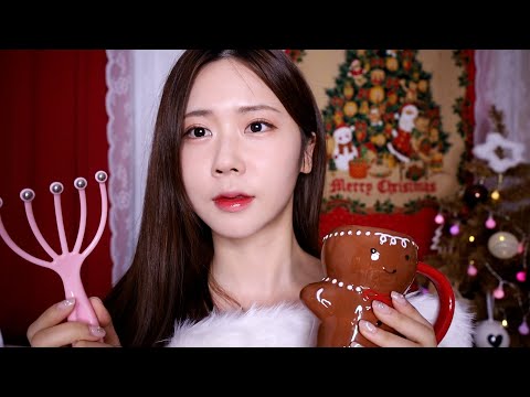 ASMR.sub 산타마을, 은퇴한 산타의 피로회복샵🧑‍🎄| Santa clause village, retired Santas’ fatigue relief salon