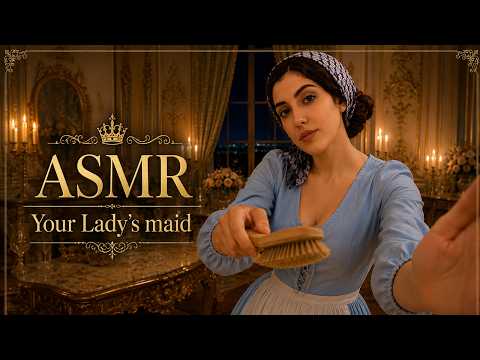 ASMR Your Lady's Maid · Royal Scalp Massage & Hair Brushing for Deep Sleep ✨