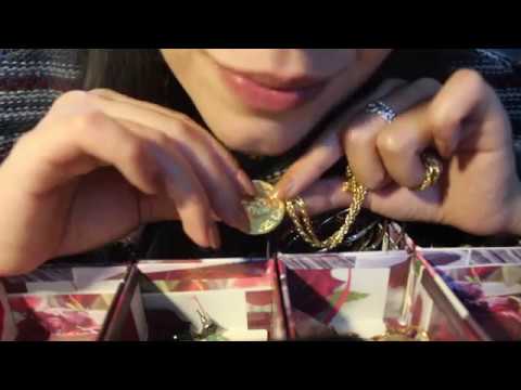 ASMR Jewellery Collection & Tapping / TÜRKÇE / Takı Koleksiyonu ve Tıkırtı