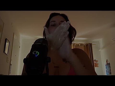 ASMR con cremita y sonidos de manos suaves 🧴✨