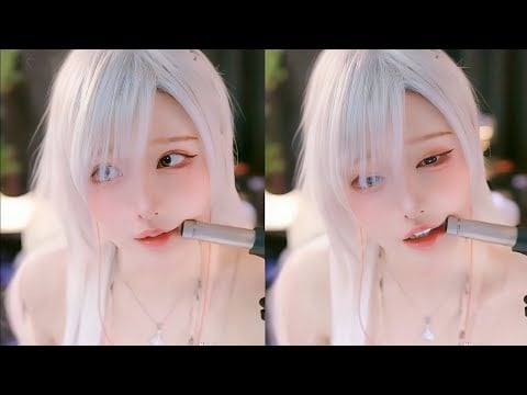 ASMR relax shop I  颜面崩坏 白毛控福利 口腔音 耳边轻语 弹舌❤️❤️