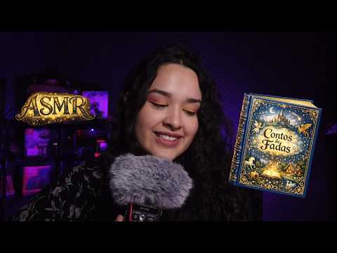 ✨ [ASMR] Lendo CONTOS para você dormir🌙