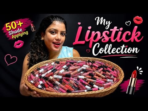 ASMR My Lipstick Collection 💄😍