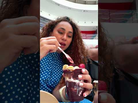 Gringo provando Açaí pela primeira vez #gringo #açaí #italia