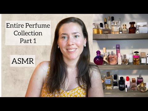 ASMR - My Entire Perfume Collection Pt. 1 - Glass Tapping & Soft Spoken