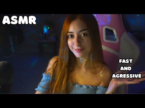 ASMR RÁPIDO | Visualizações, Mouth Sounds e outros gatilhos