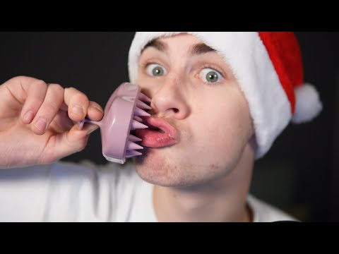 ASMR Ultimate INTENSE  Scratching / Brushing | Türchen 09