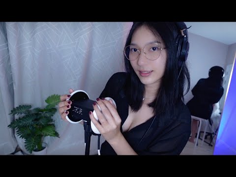 [ ASMR ] Baby Oil Ear Massage 🧴 - RAINIE ASMR