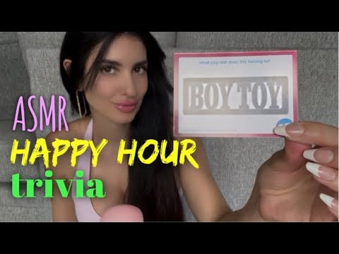 ASMR Pop-Culture Trivia ‘80s, ‘90s, and 2000s (whispered)🕶️🎶🦙📼