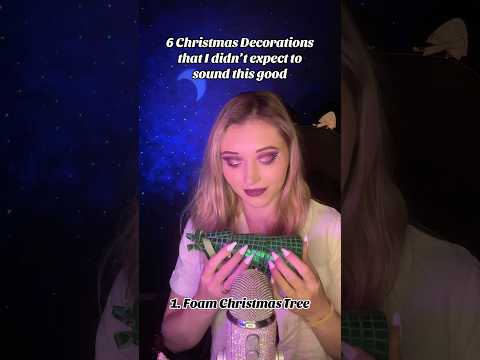 Christmas ASMR❄️ full version on TT  #tapping #relaxingsounds #asmrshorts #asmrvideos