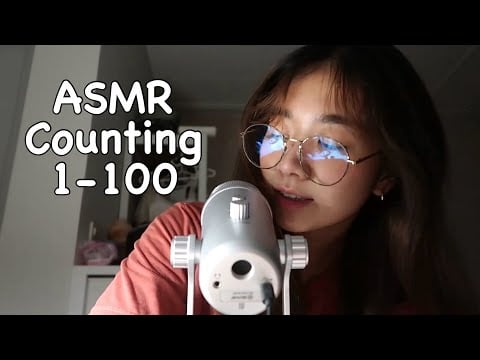 ASMR Sleep counting 1-100 นับเลขให้คุณฟังจนนอนหลับ😴