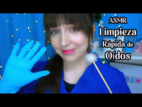 ⭐ASMR [Sub] Limpieza MUY Rápida de Oídos en Español (Soft Spoken, Sonidos Relajantes)