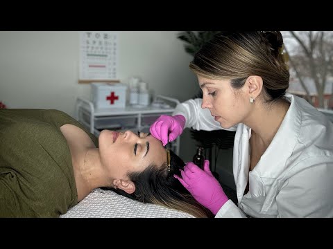 ASMR Cranial Nerve Exam & Scalp Check (Folliculitis, Lipoma, Skin Check) with @ivybasmr Real Person