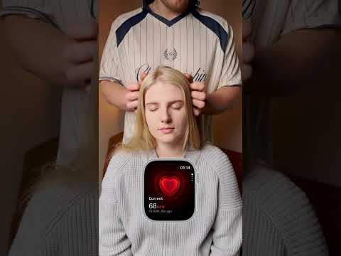 HOW ASMR Lowers Your Heart Rate in Seconds 🫀  #asmr #heartrate