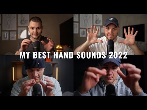 ASMR - My Best HAND SOUNDS of 2022 🎉 (2 HOURS)