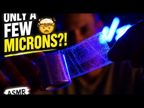 This Film Is Only a Few Microns Thin… 🤯 | ASMR
