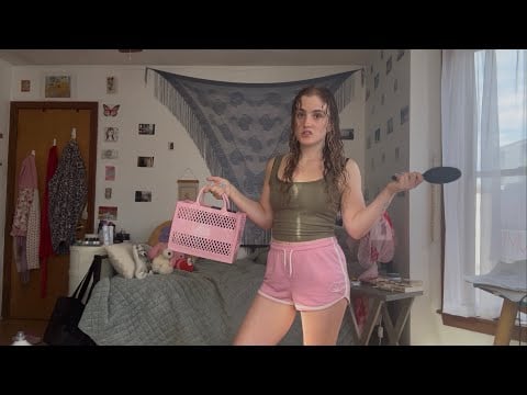 Am I Doing Enough? ✨authentic✨ curly hair routine asmr + talk with bestie personal attention
