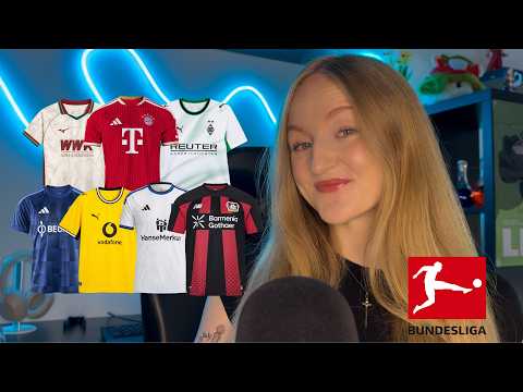 Ich bewerte alle TRIKOTS der 1. BUNDESLIGA / ASMR RELIYA