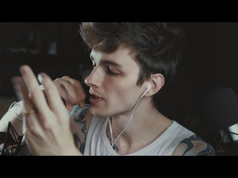 ASMR up close ear to ear whispers and hand sounds