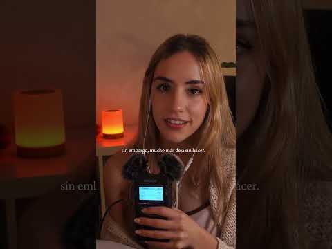 Leyendo para ti🤍 #asmr #softspoken #lectura #relax