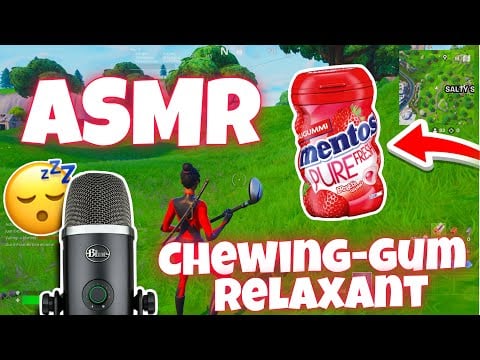 ASMR Français • CHEWING GUM TRES INTENSE POUR DORMIR RAPIDEMENT ! 👄