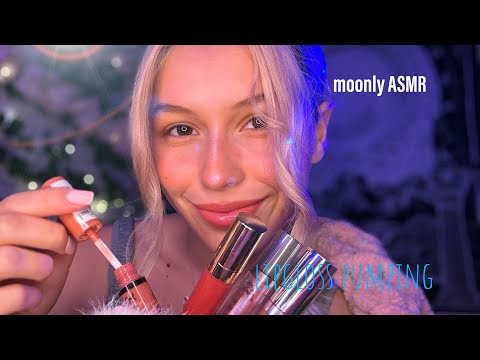 ASMR-lipgloss pumping💄(mouthsounds,pumping,application…)