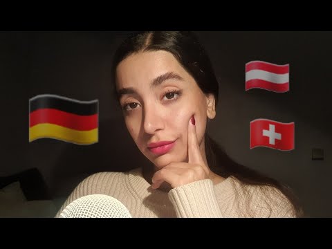 asmr in German 🇩🇪 (trigger words)